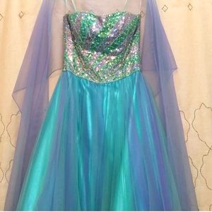 Alyce Designs Formal "Mermaid" Prom Dress/Gown